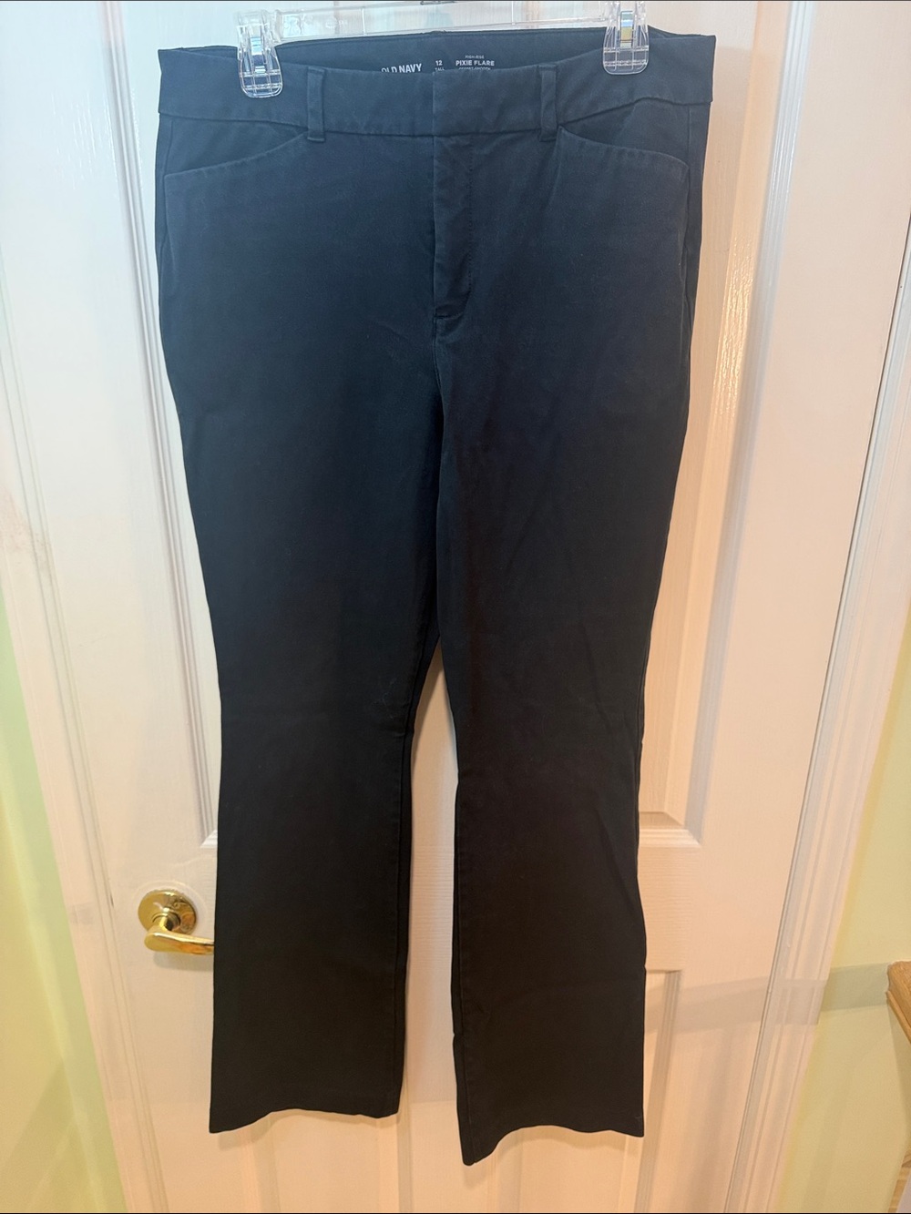 Old Navy Black Wide-Leg Jeans